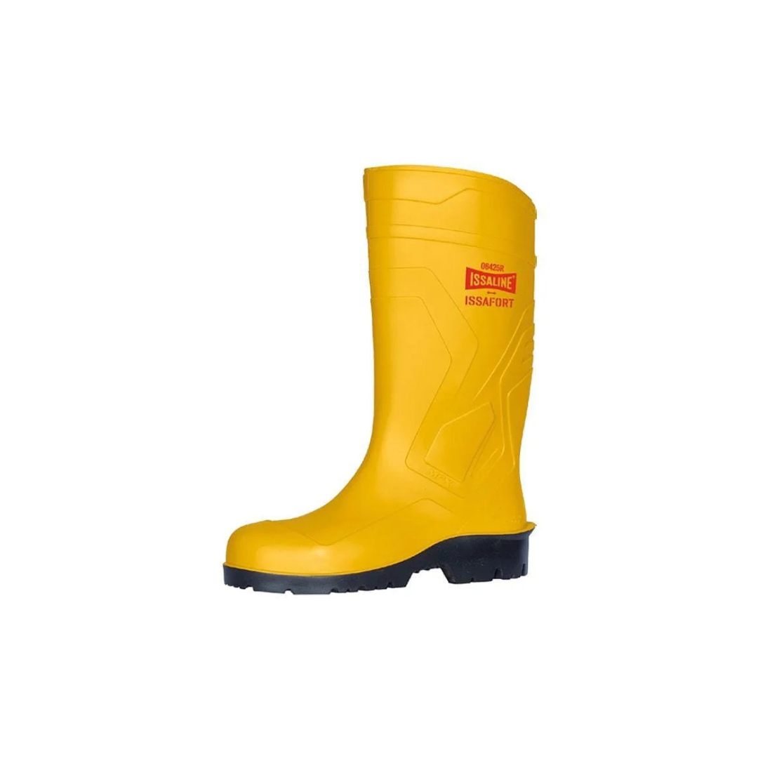 Stivali gomma antinfortunistici 06425R S5 ISSALINE col. Giallo