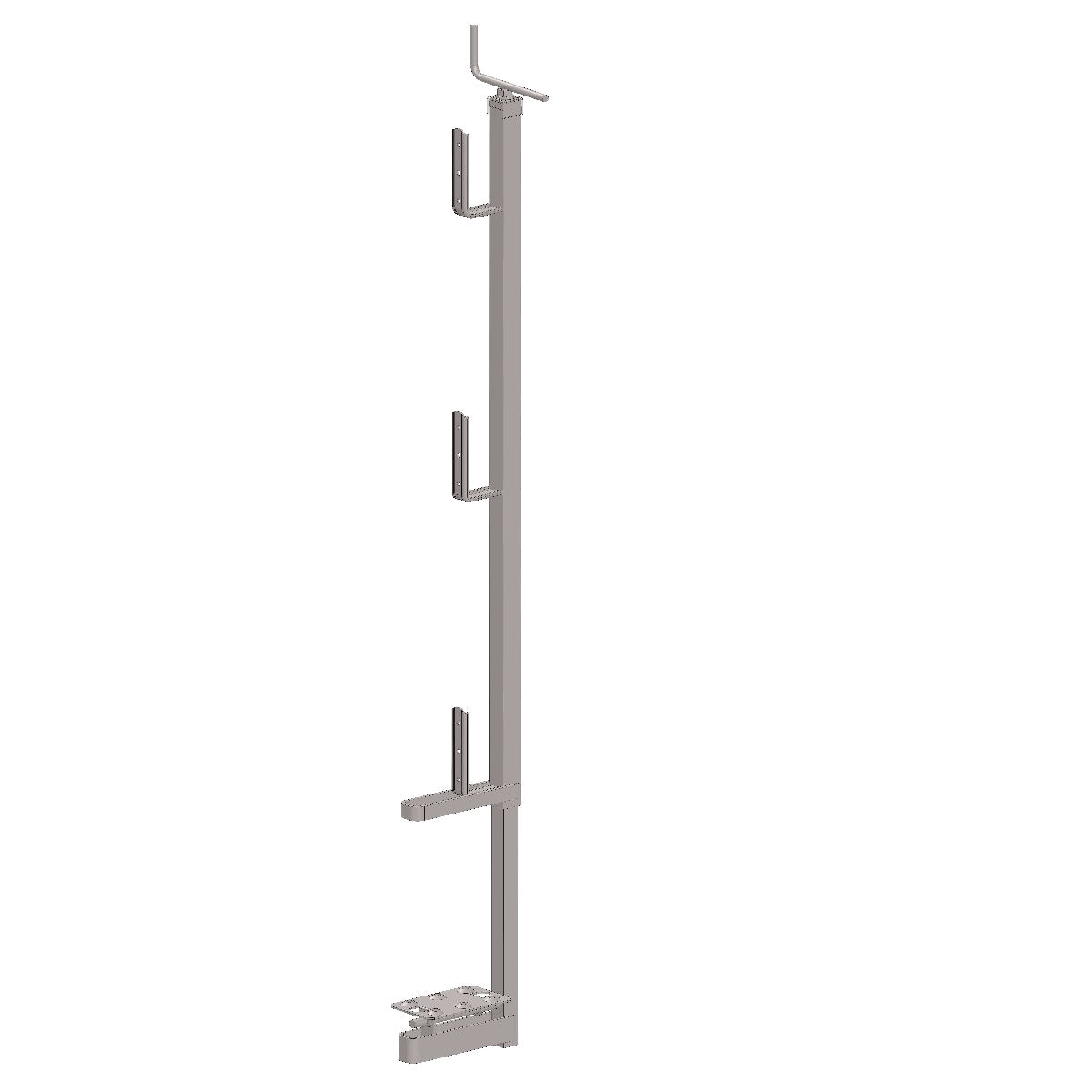 PARAPETTO A MORSA CON BASCULA, H100, AP.80CM (mh11) - Promozione 10 PZ
