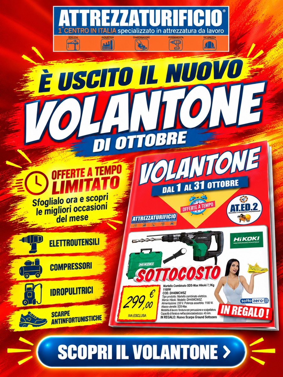 Volantone di Ottobre 2026 Attrezzaturificio