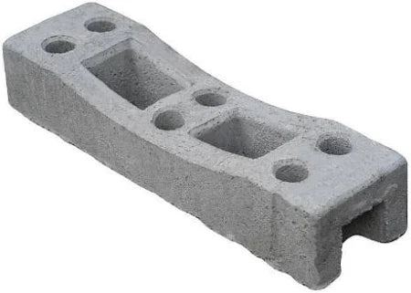 Base in Cemento per pannello di recinzione